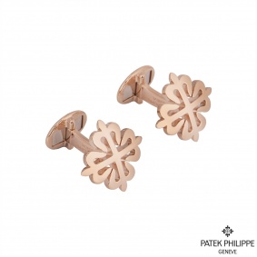 Patek Philippe Rose Gold Calatrava Cross Cufflinks